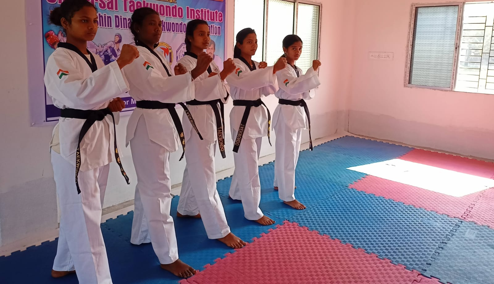 Black Belt Taekwondo Practice
