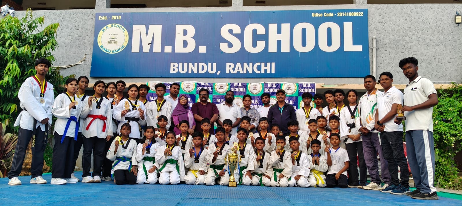 M.B. School Bundu Taekwondo Team