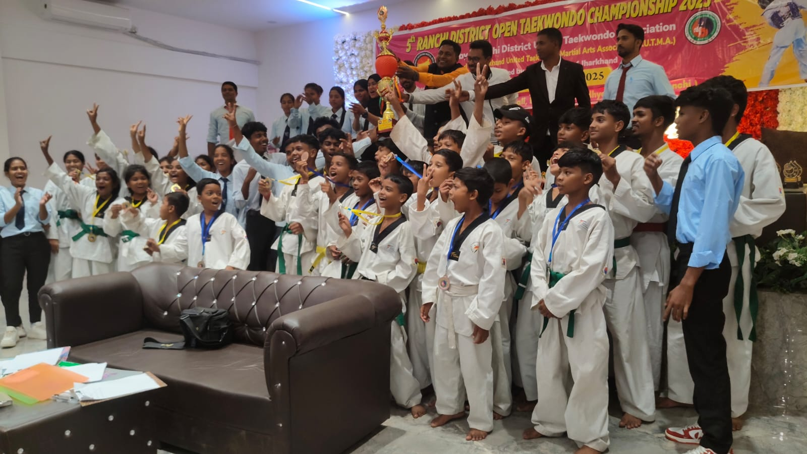 Ranchi Open Taekwondo Championship Celebration 2025